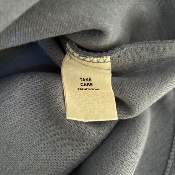 Avec Les Filles Blue Periwinkle Button Down Shacket Sz L - Picture 8 of 10